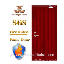 High Quality BS 476 30/60/90 minutes fire rate timber door
